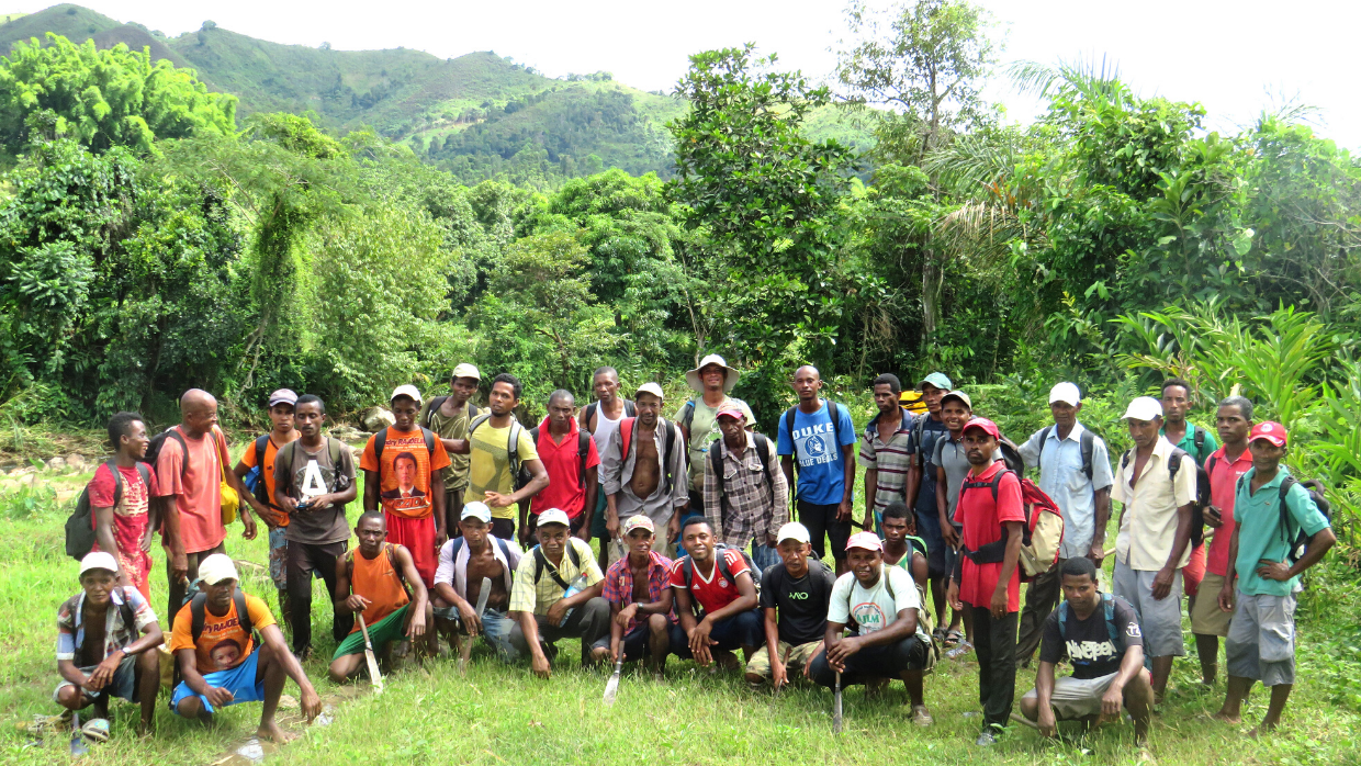 LCF's forest monitoring team in Madagascar