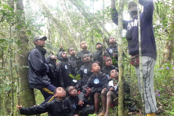 An LCF-sponsored classroom trip to the rainforest.