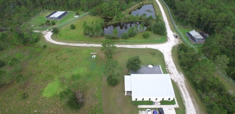 Aerial view of LCF reserve