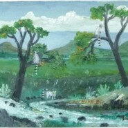 "Protect lemurs" |
Painting |
Artist: Jacques Naif