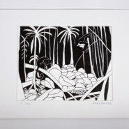 "In Situ" |
Pen & ink |
Artist: Wendy Barnes