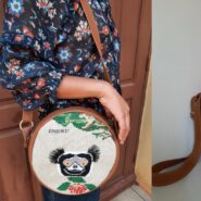 "Indri safe home" |
Hand made shoulder bag |
Artist: Dina Randriambalohery