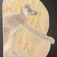 "Engulfed"
Colored pencil
Artist: Damiran Varley