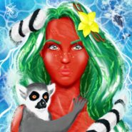 "The Land of the lemurs" |
Digital Art |
Artist: Jérémie Fankasitrahana ANDRIAMAROSON |
Read more about why lemurs do not make good pets: www.bit.ly/notpets