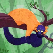 "Red-ruffed Lemur" |
Digital art |
Artist: Brooke Brogan