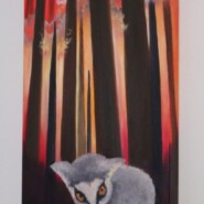 "The World is Burning" |
Oil paint |
Artist: Jasmine Santiago