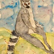 "Tibballs" |
Watercolor and ink |
Artist: Catriona McDonald